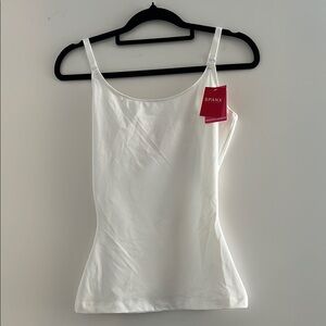 Spanx Sociallight Women's White Camisole‎ Top